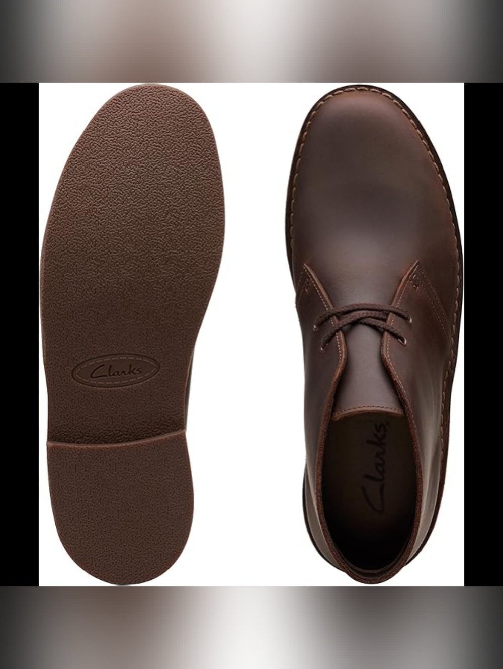 Clarks Mens Bushacre 2 Chukka Desert Boots